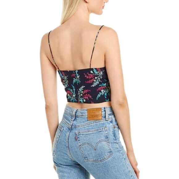 Likely Alias Floral Printed Ruched Front Top - Picture 3 of 15